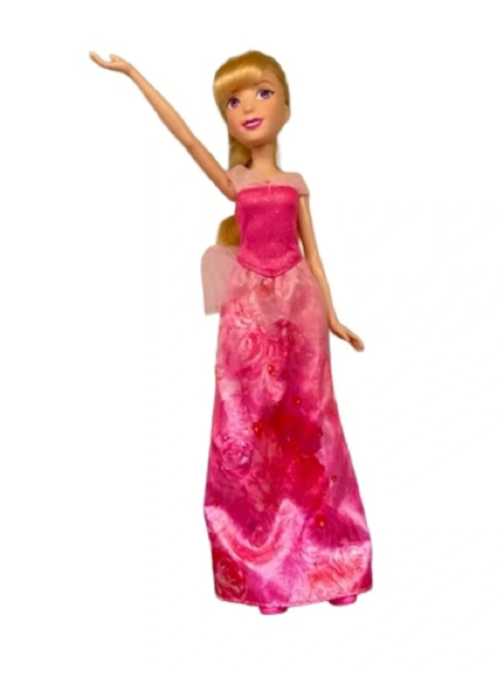 Disney Princess Doll Lot - Blue, Pink, Yellow Dresses